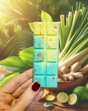 Load image into Gallery viewer, Lemongrass & Ginger Snapbar