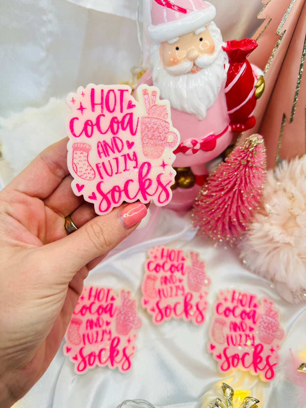 Soft Vanilla 'Fuzzy Socks Slab'