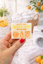 Load image into Gallery viewer, Fresh Citrus Linen 'Laundry Slab'
