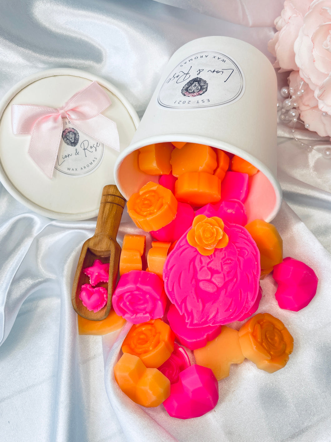 Lion & Rose Pretty Pots (Peach Bellini)