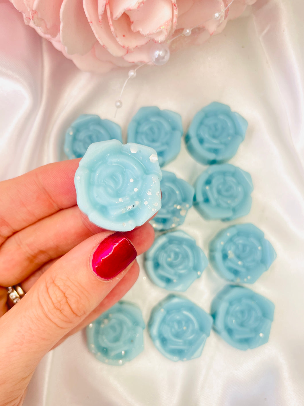 Lenora Blue Roses