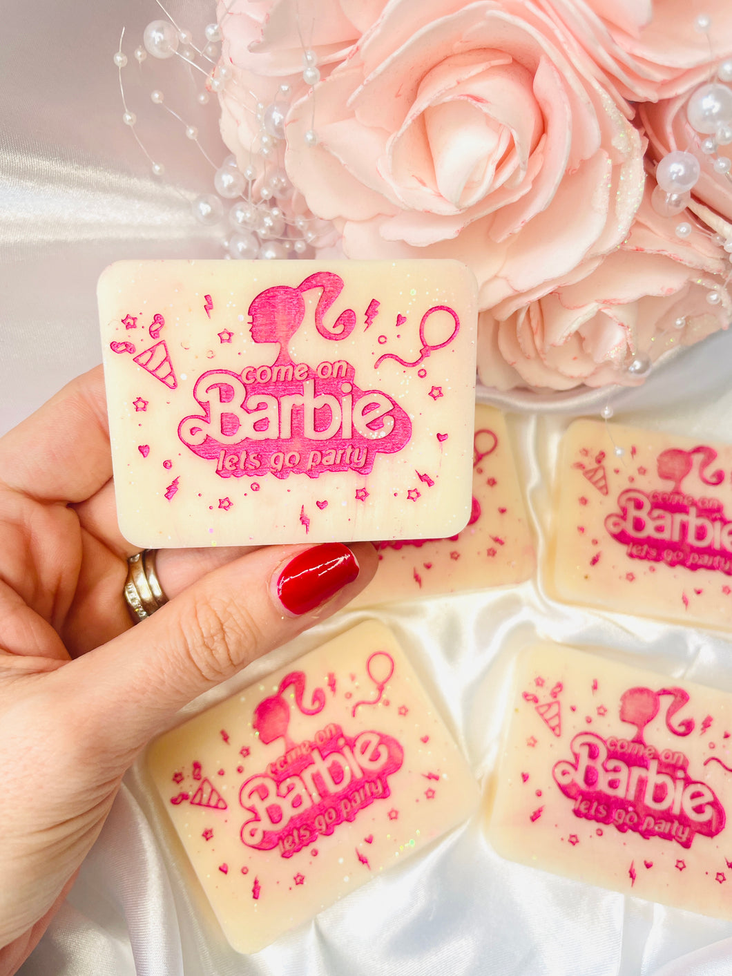 Vanilla Ice Cream Milkshake 'Barbie Slab'