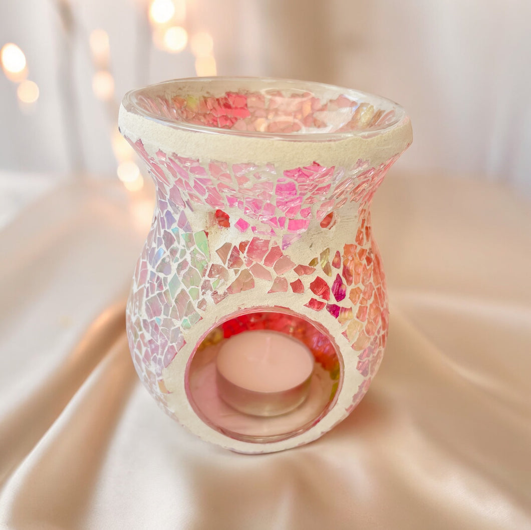 Pink Crackle Burner