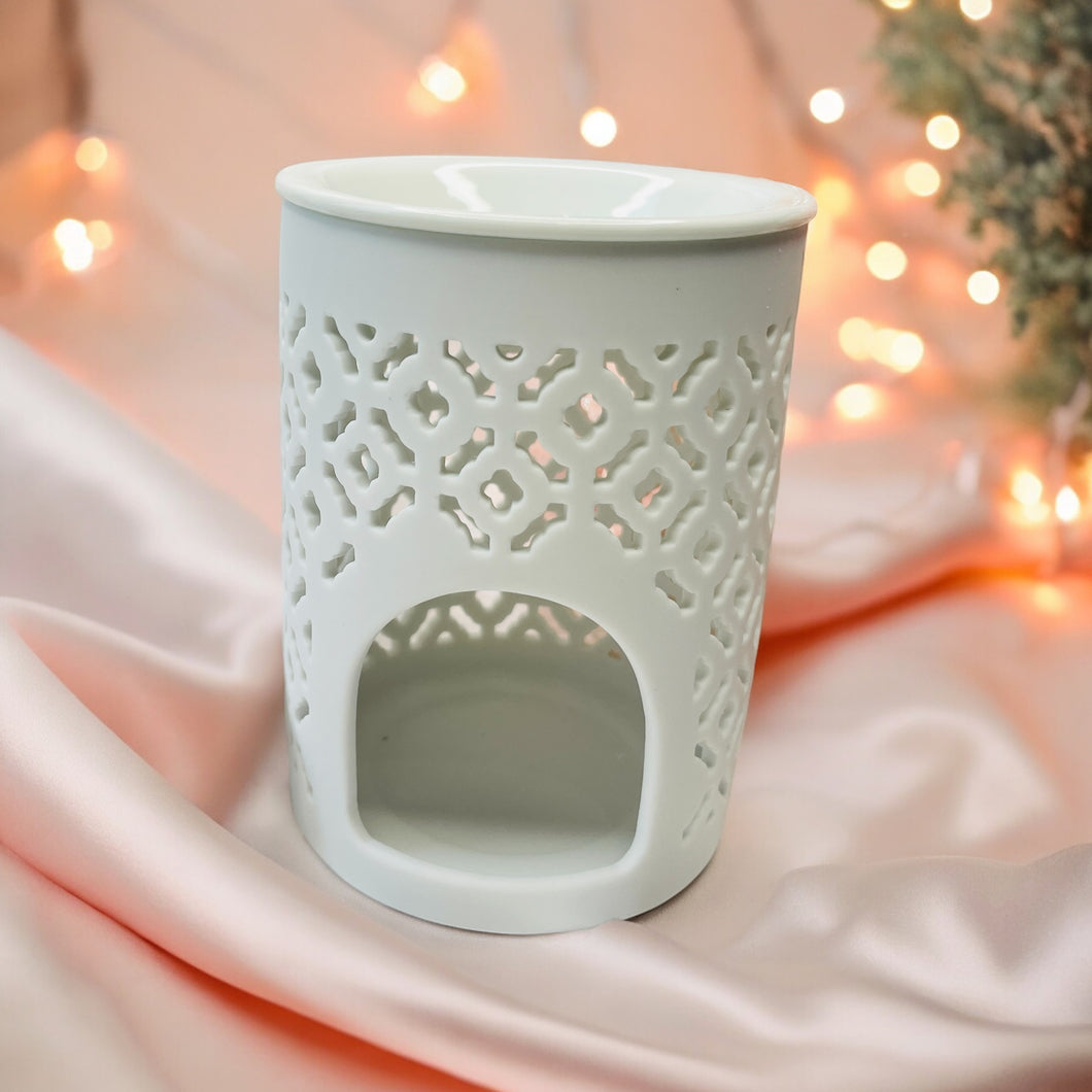 White Lattice Burner