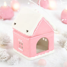 Load image into Gallery viewer, Pink Gingerbread House Burner
