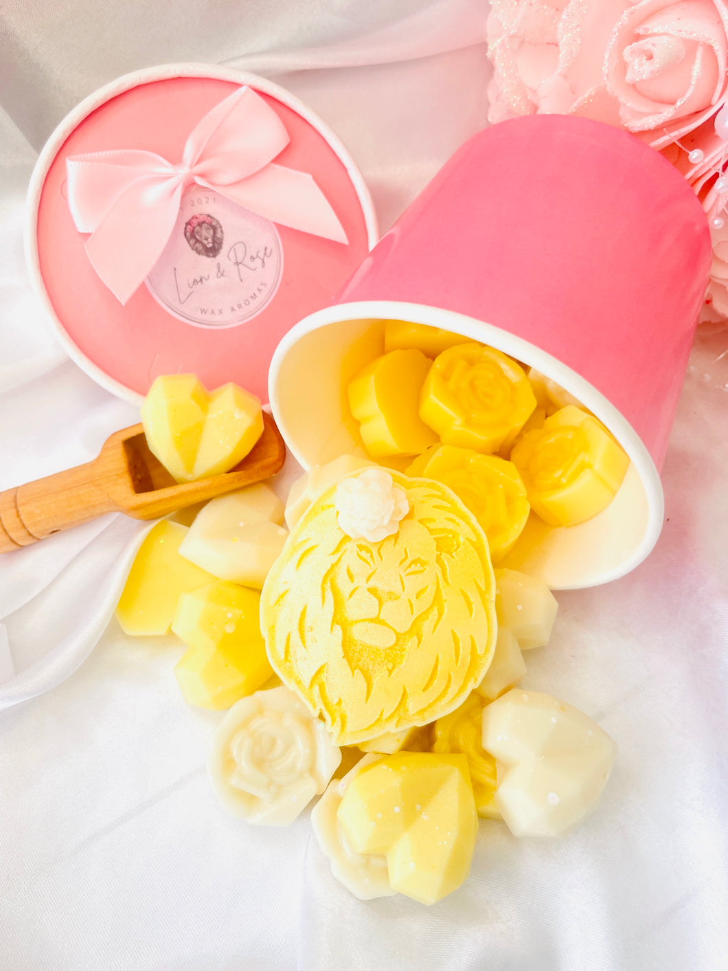 Lion & Rose Pretty Pots (Lemon Sherbet)